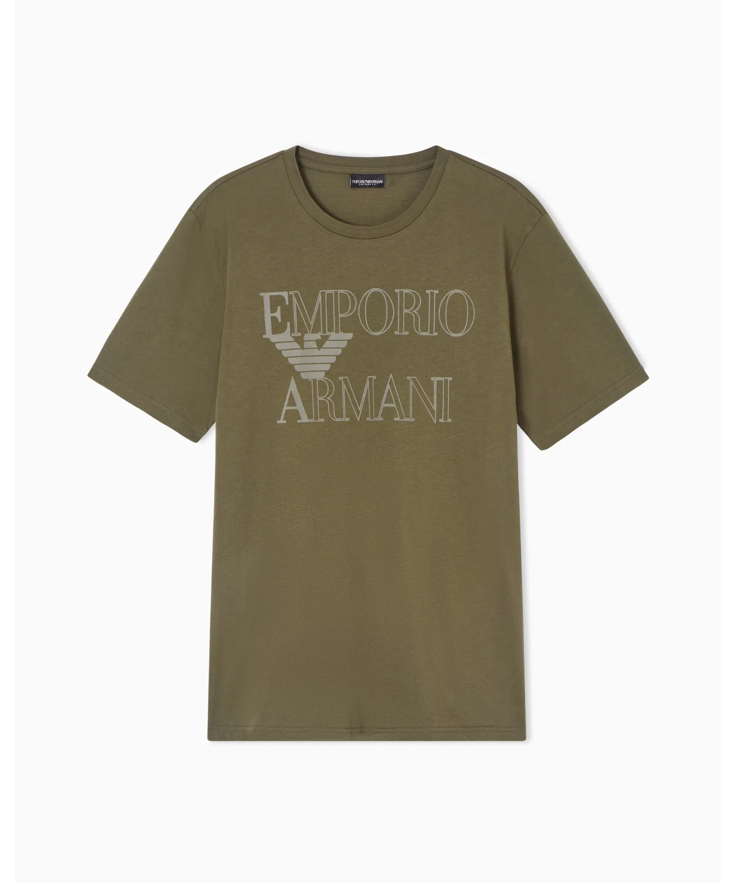 Мужская футболка Emporio Armani с логотипом — фото 2