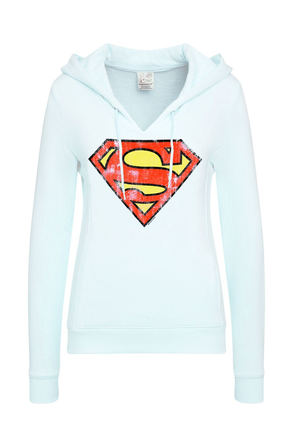 

Толстовка Logoshirt DC Comics - Superman, светло-синий