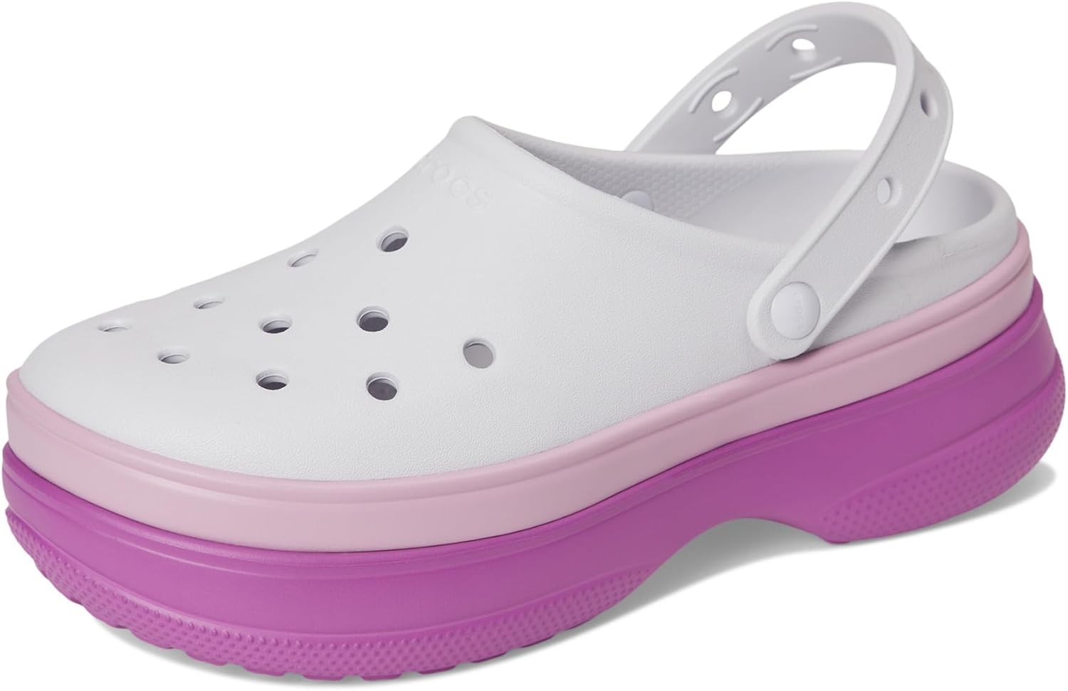 Сабо Унисекс Классические Сабо на Платформе Crocs, Grapeberry