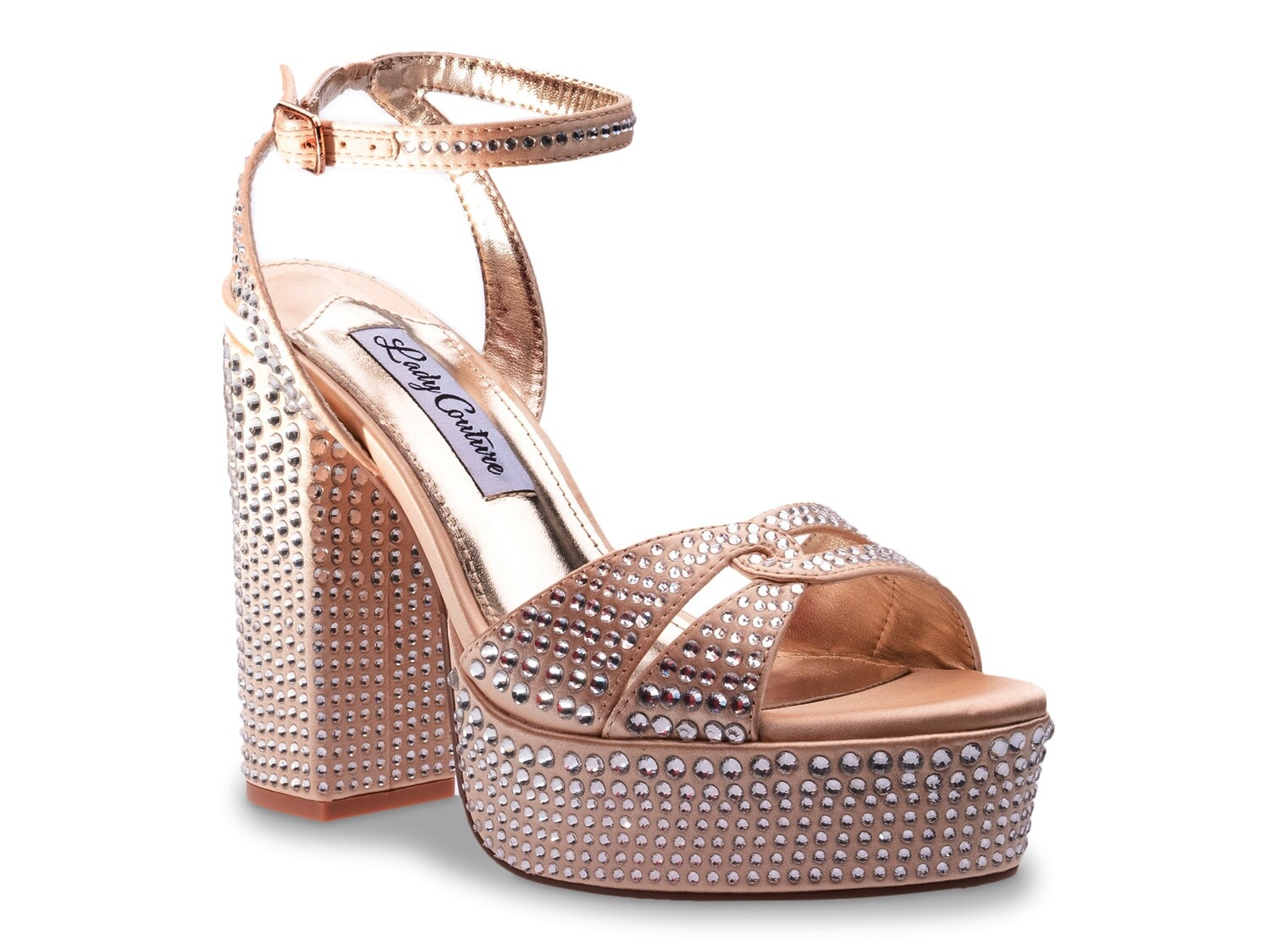 

Сандалии Lady Couture Doll на платформе, бежево-желтый
