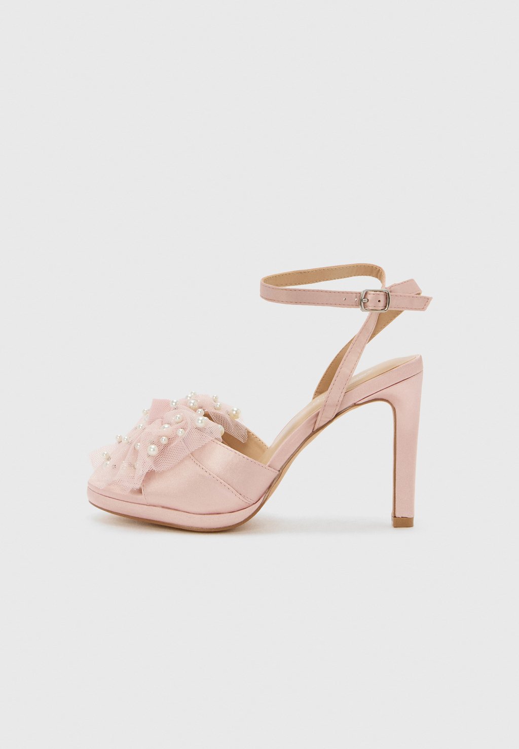 Босоножки на высоком каблуке Anna Field by Zalando, бежевый