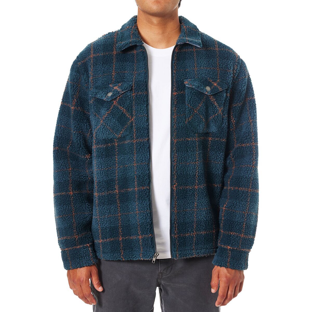 

Куртка Anderson из шерпы Katin, цвет teal