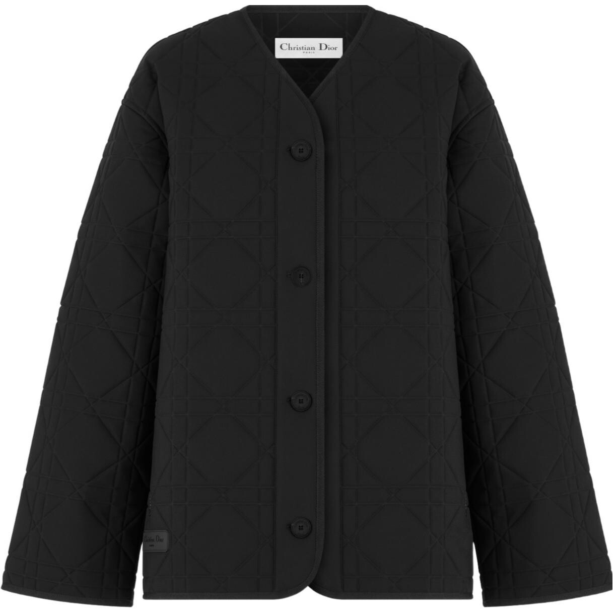 

Стеганая куртка женская черная Dior