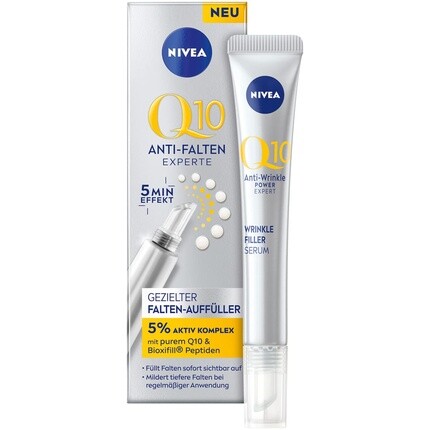Сыворотка Nivea — Для ухода за лицом Q10 с Q10 и активными антивозрастными ингредиентами, 15 мл