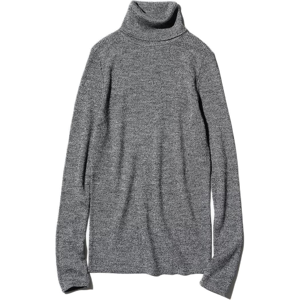 

UNIQLO Свитер женский серый