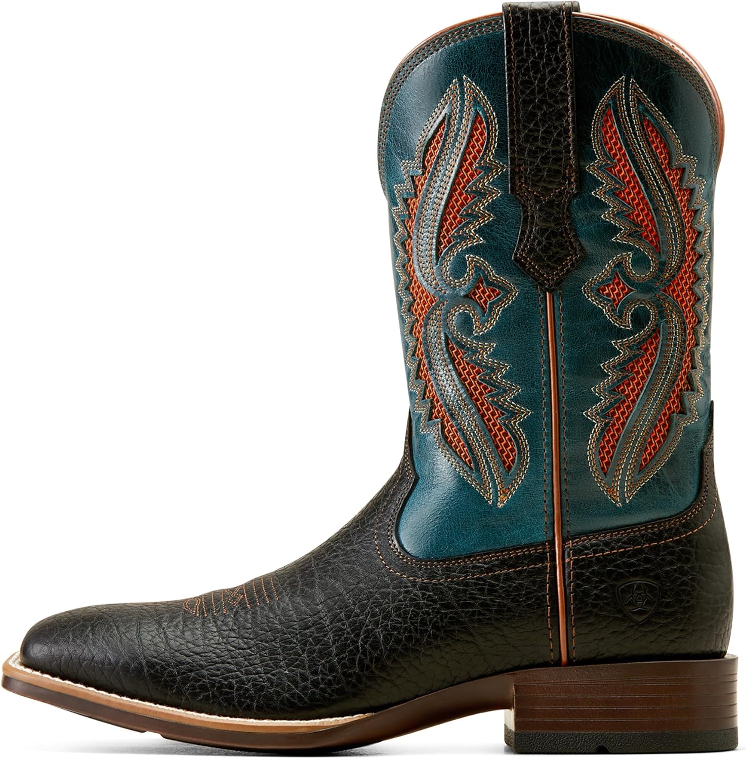 Мужские ковбойские сапоги Ariat Rowder VentTEK 360, черный/бирюзовый — фото 3