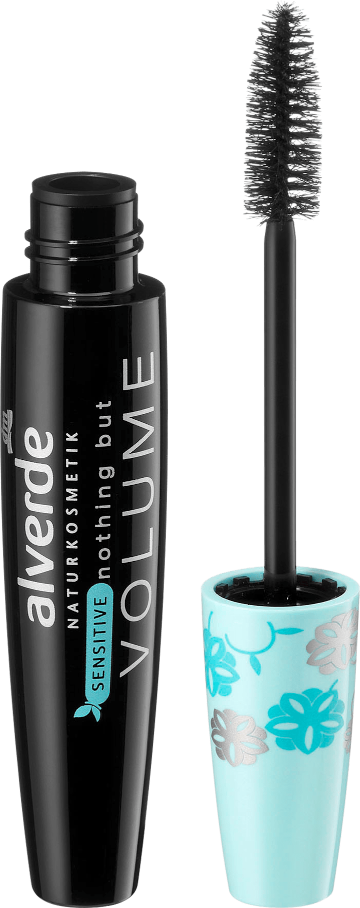 

Тушь для ресниц alverde NATURKOSMETIK Mascara Sensitive Nothing But Volume Schwarz, 12 ml