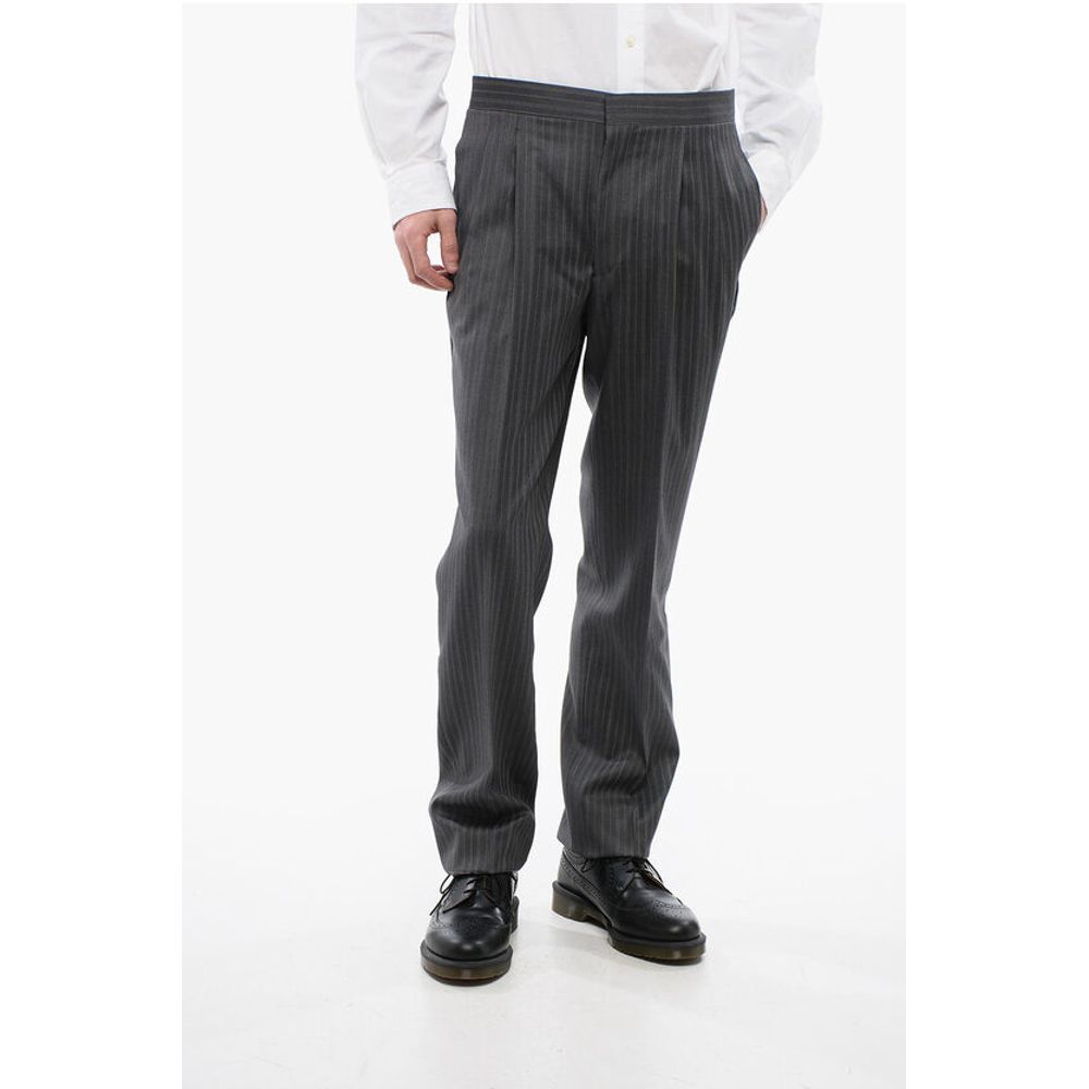 

CC BROTHERS Брюки CERIMONIA MASTER в тонкую полоску Corneliani, Gray