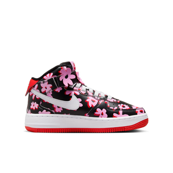 Кроссовки air force 1 mid easyon se 'flower power' Nike, черный — фото 2