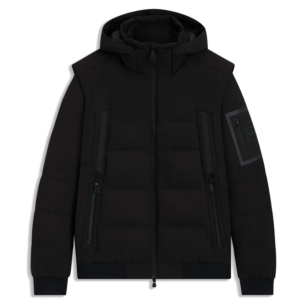 

Куртка-бомбер BOSS OW Block X HD 10263836 01, черный