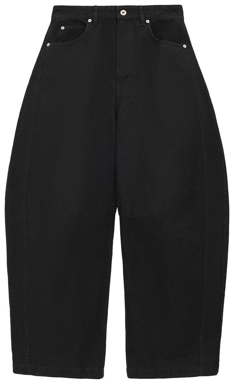 

Брюки Loewe Barrel Trousers 'Black', черный