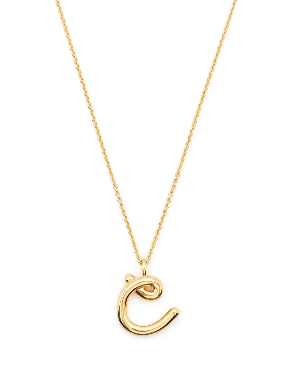 

Колье Curly Molten Missoma, золотой