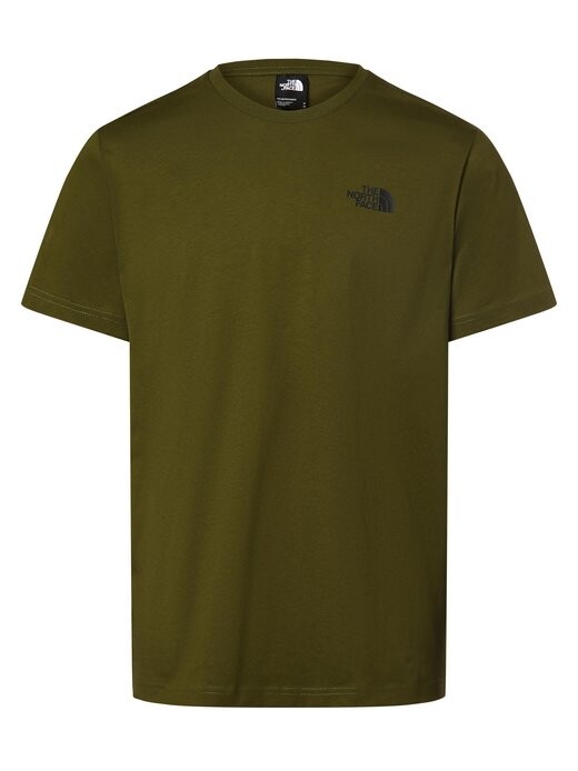 

Футболка The North Face, зеленый
