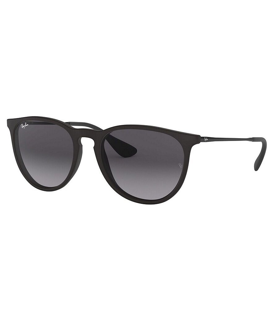 

Круглые солнцезащитные очки Ray-Ban унисекс Erika 54 мм, черный
