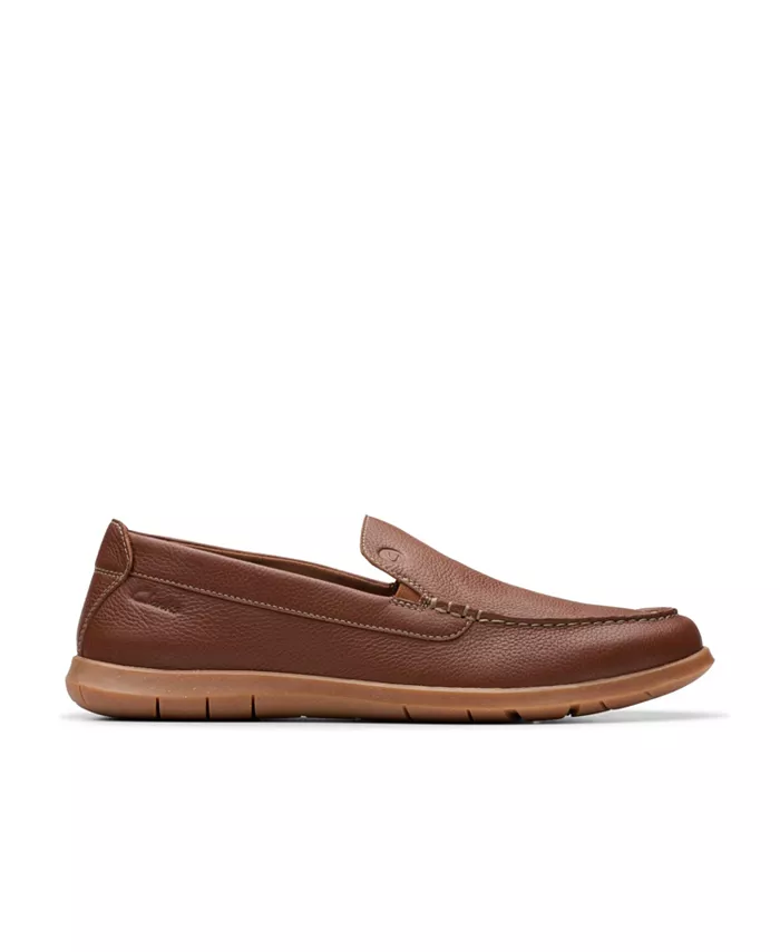 Мужские кроссовки Flexway Step Slip On Clarks, коричневый/бежевый — фото 2