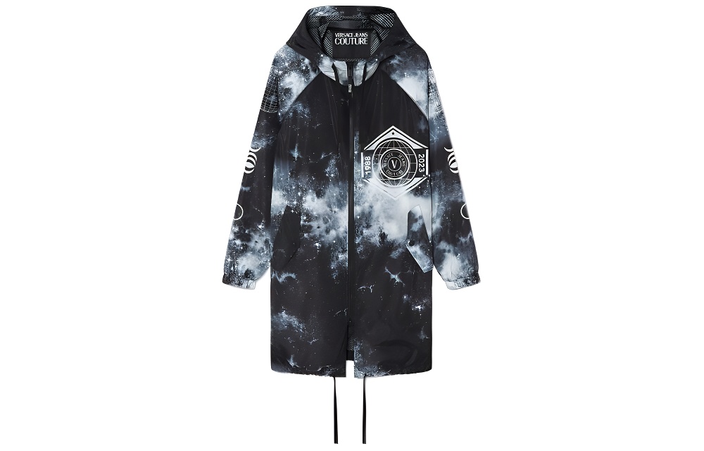 

VERSACE JEANS COUTURE Худи с завязками, Black