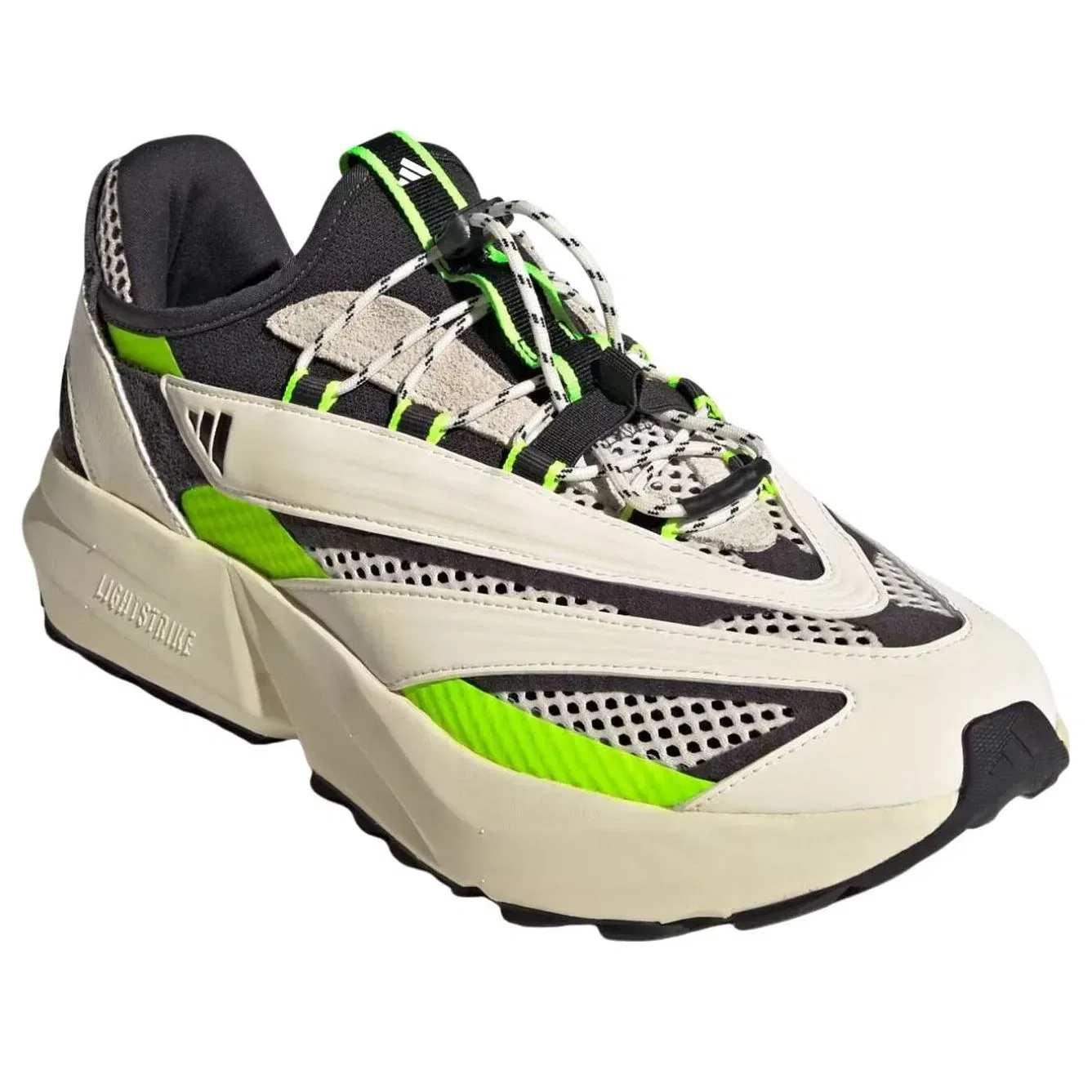 Кроссовки Adidas Lightblaze Vista 'Chalk White Lucid Lemon' HP6928, бежевый — фото 4