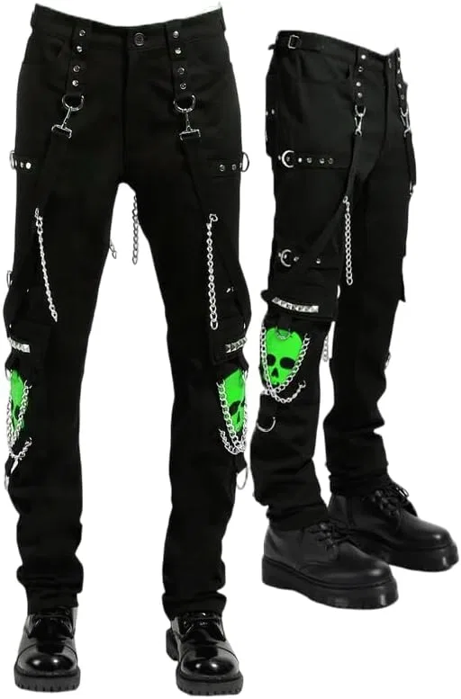 Джинсы с черепом, Green Skull