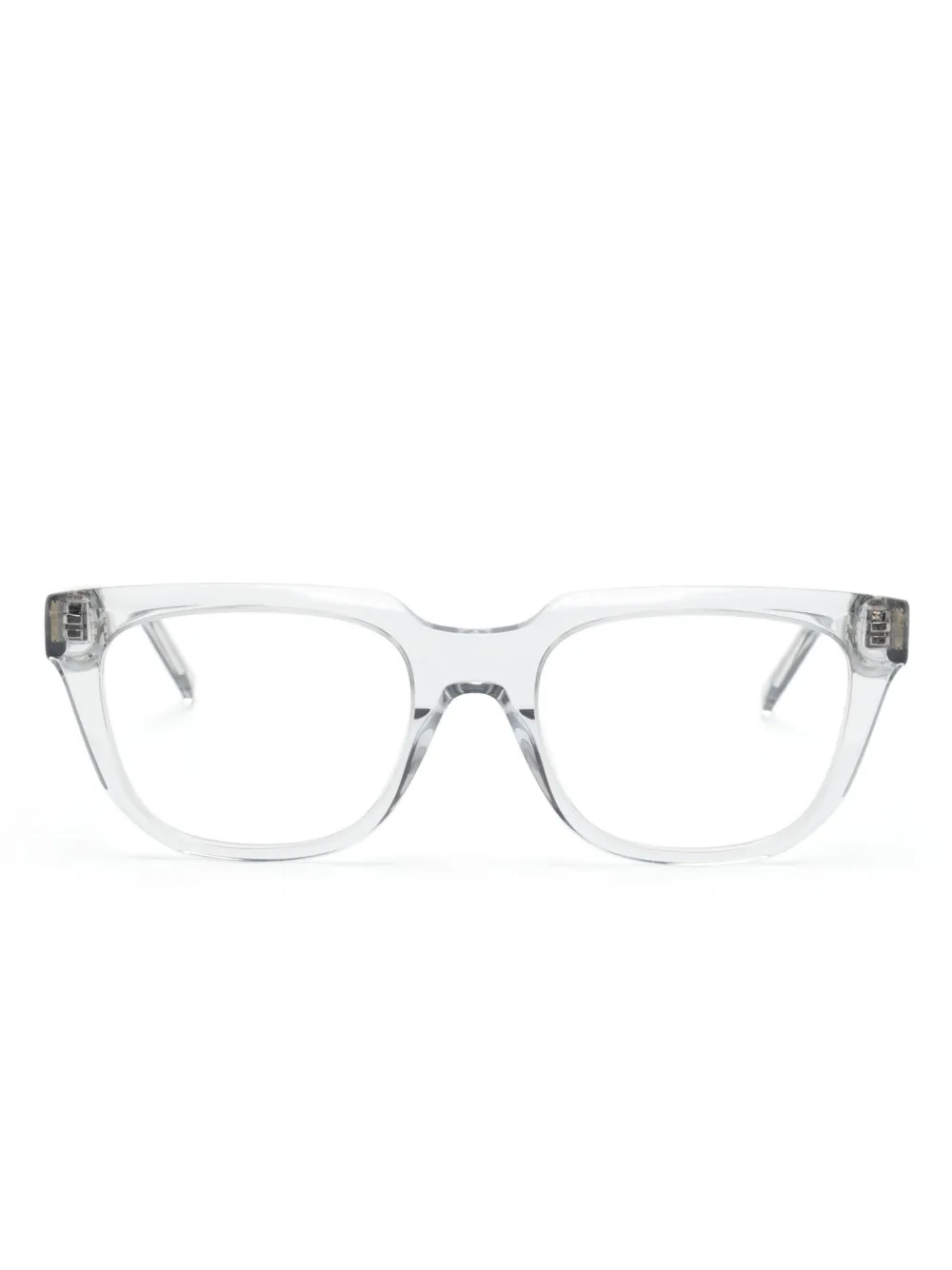 

Очки в прозрачной квадратной оправе Givenchy Eyewear, нейтральный