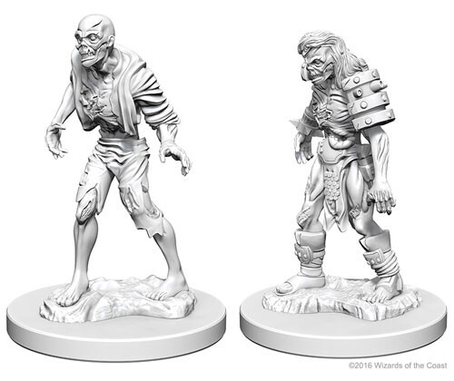 

Миниатюра WizKids/NECA D&D Nolzur's Marvelous Unpainted Minis: W1 Zombies