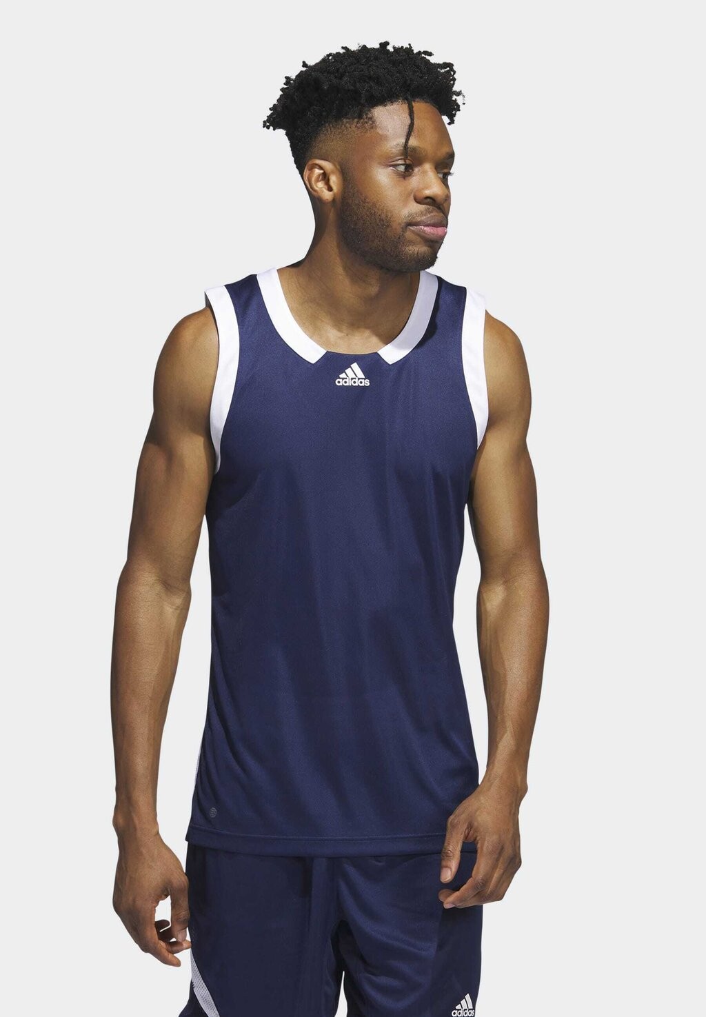 

Топ Icon Squad Adidas, цвет team navy white