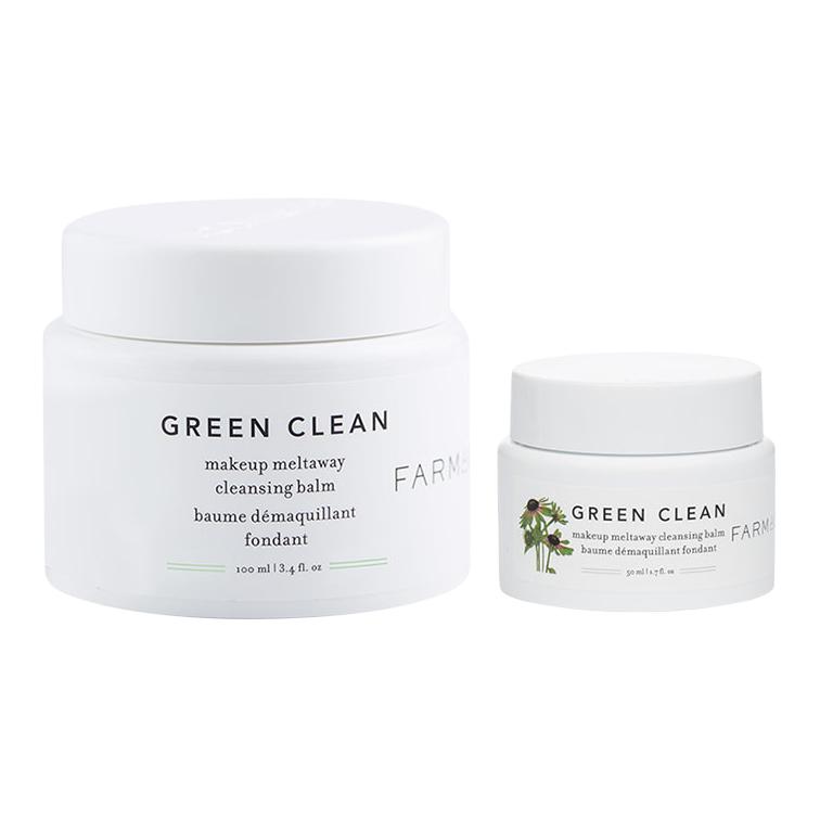 

FARMACY Нежный и очищающий бальзам для умывания увлажняющий, отшелушивающий, против черных точек, очищающий 100мл/100мл+20мл