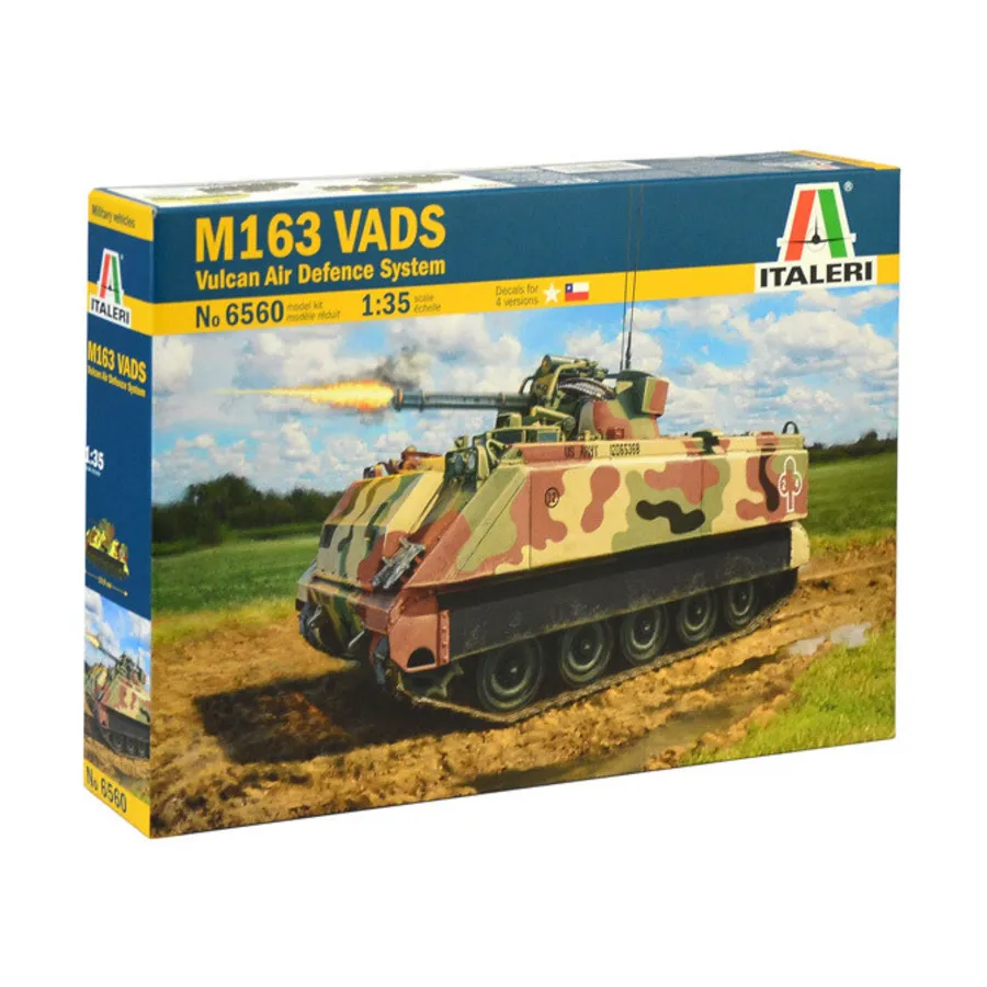 

M163 VADS (Система ПВО Вулкан) (Современный), Military Vehicles (1:35) (Italeri)