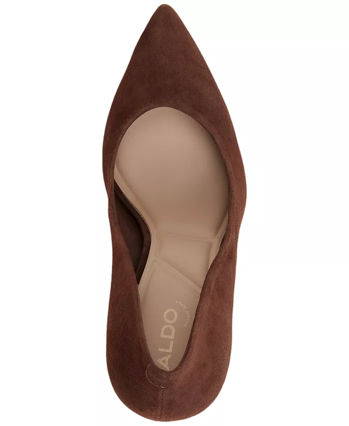 Женские туфли-лодочки Javabriryn с острым носом Aldo, коричневый — фото 3