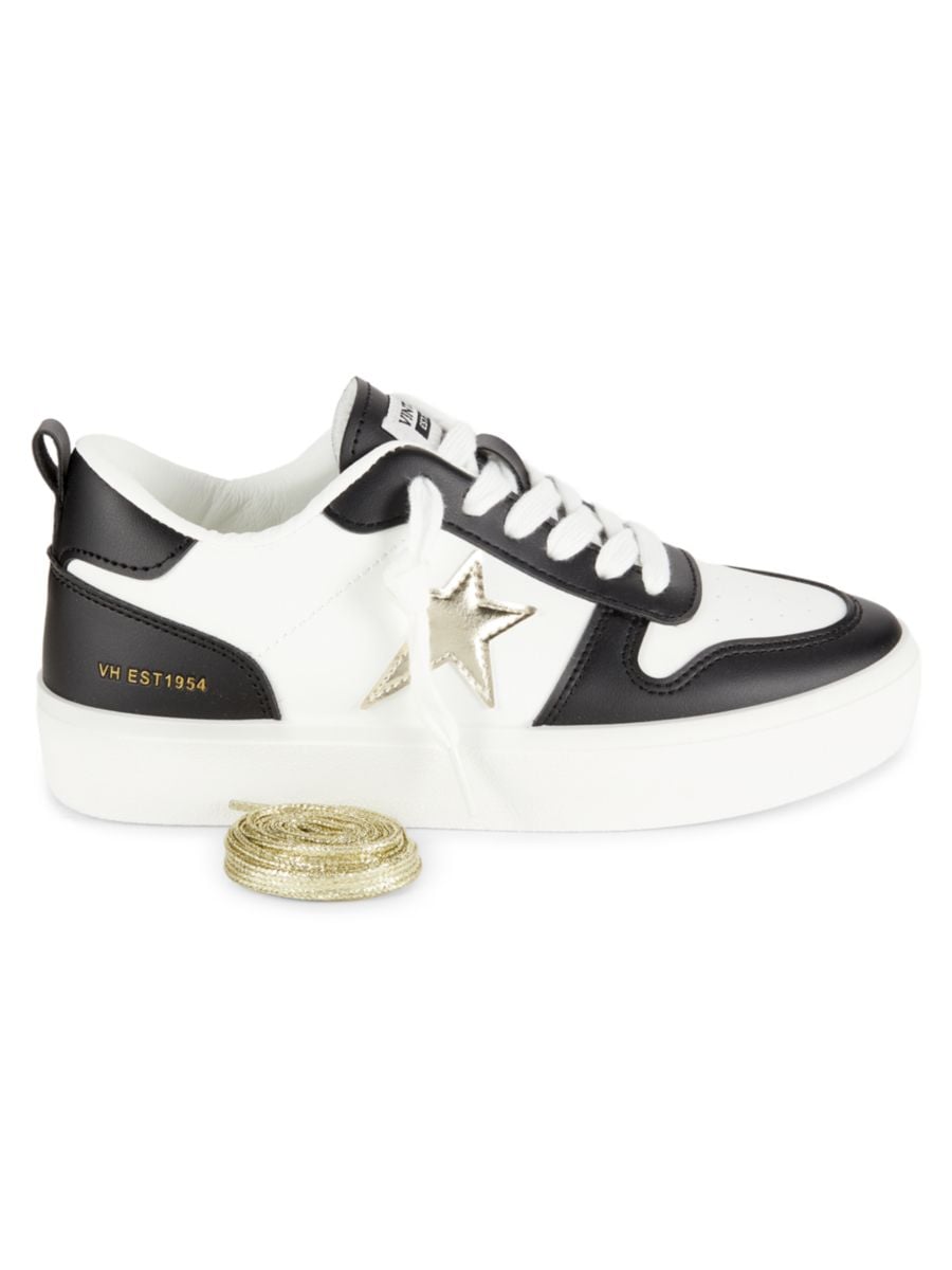 Низкие кроссовки Dakota Star Mixed Media Vintage Havana, цвет Blackwhite