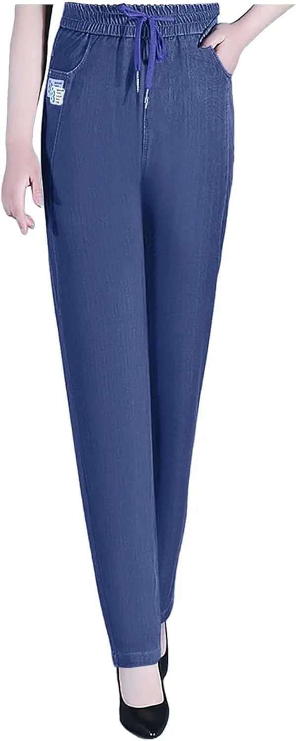 

Женские джинсы с высокой талией и ультра-стретч