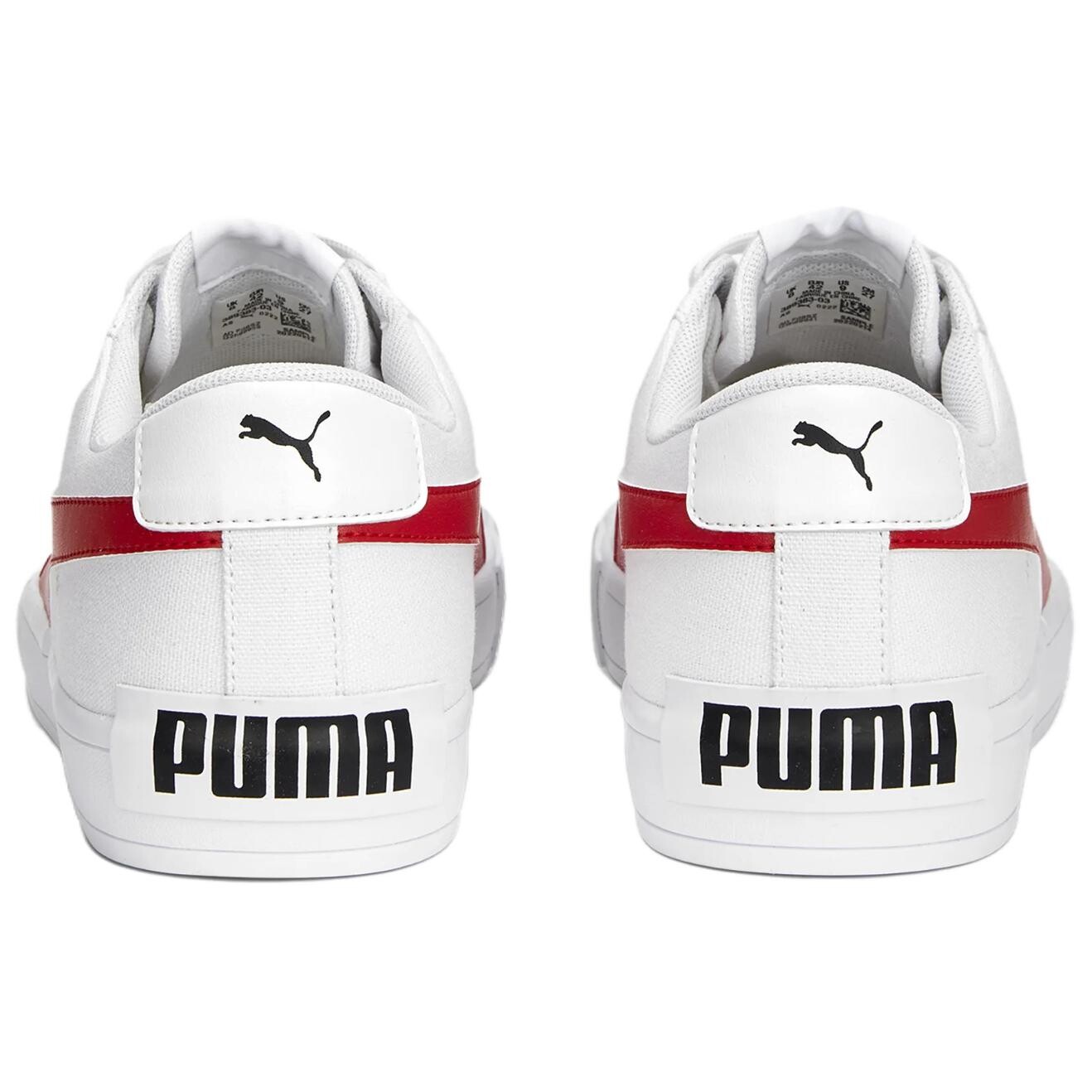 Обувь для скейтбординга Puma унисекс, White/Red — фото 4
