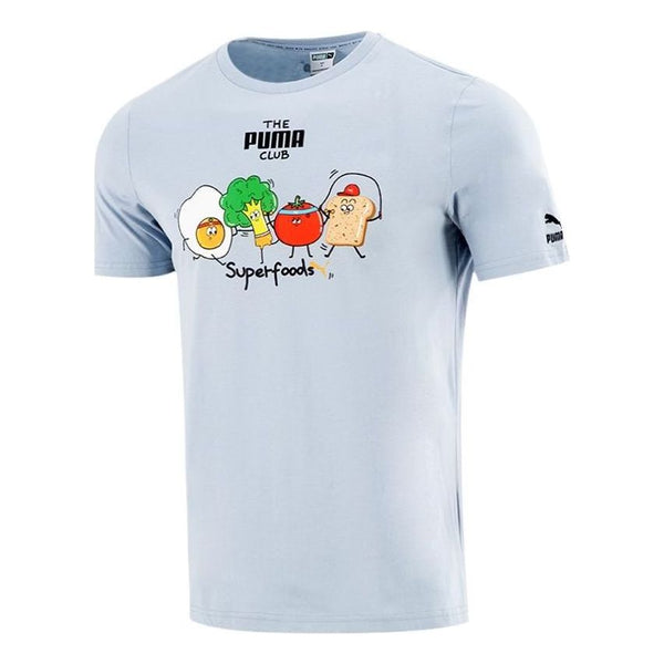 

Футболка club graphic t-shirt 'blue' Puma, синий