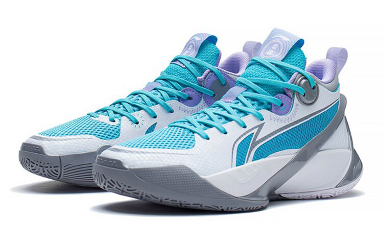 Баскетбольные кроссовки SONIC 10 V1 для детей GS Mid-top Standard White/Frost Gray Lining Young — фото 3