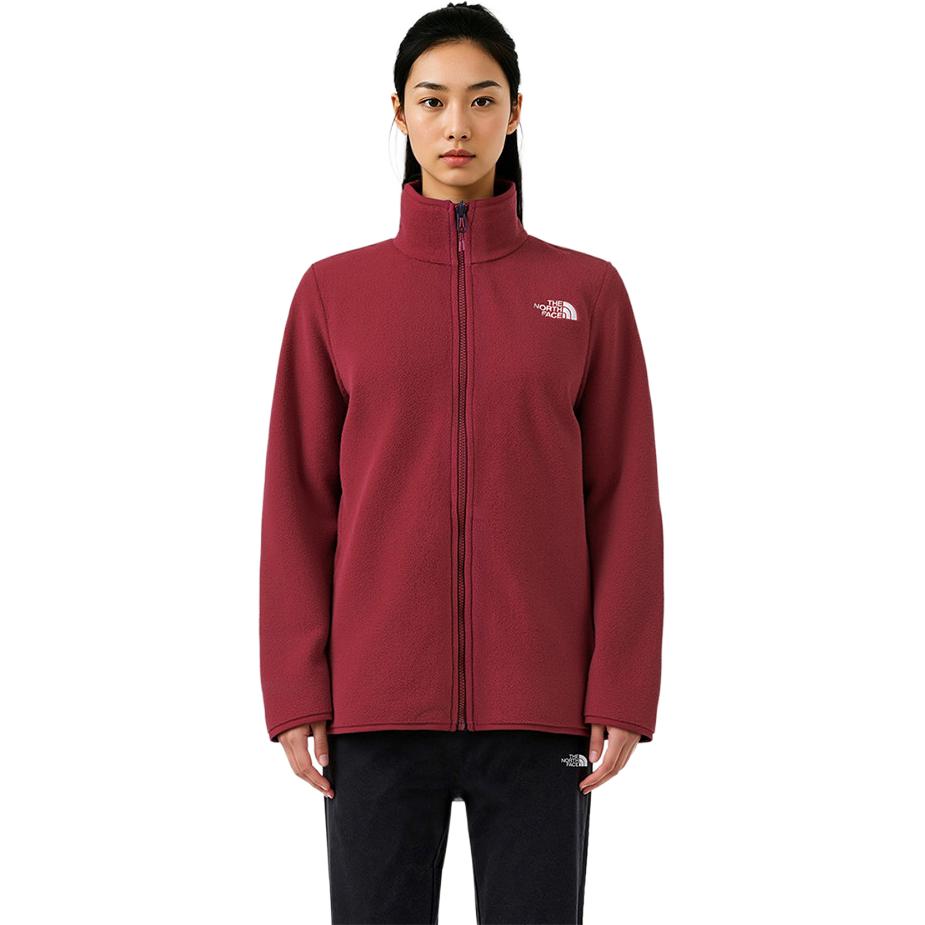

Glacier FW25 Флисовая одежда для женщин THE NORTH FACE, 0vo/laminated wood красный
