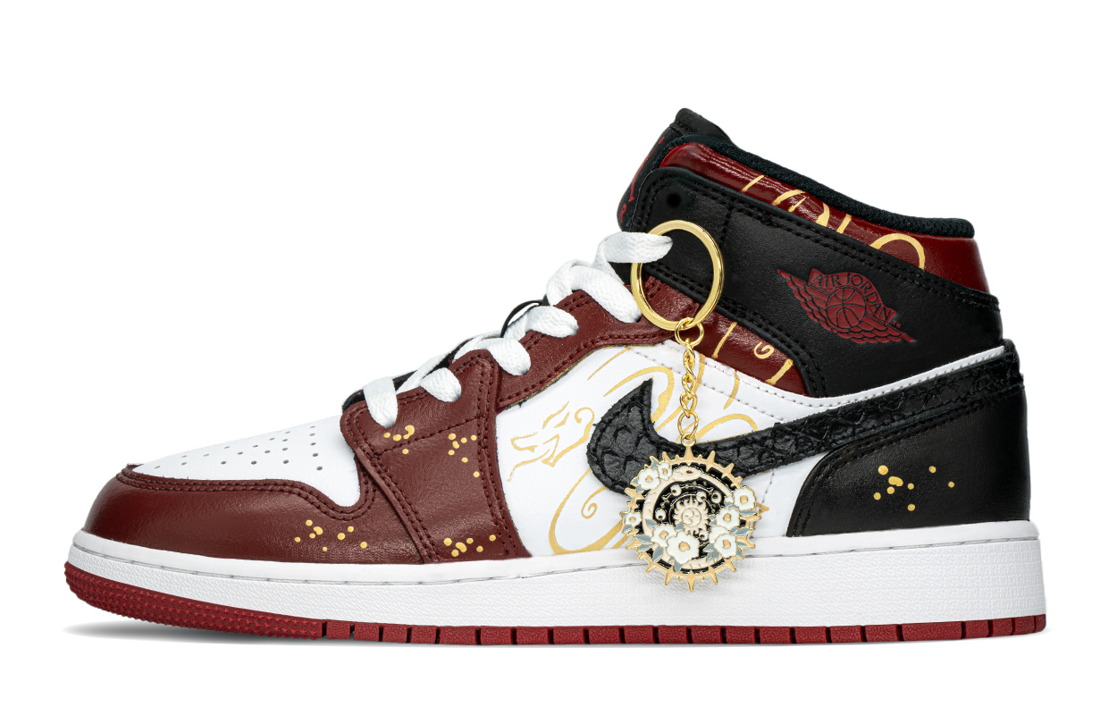 

Детские баскетбольные кроссовки Air 1 Grade School Jordan, черный