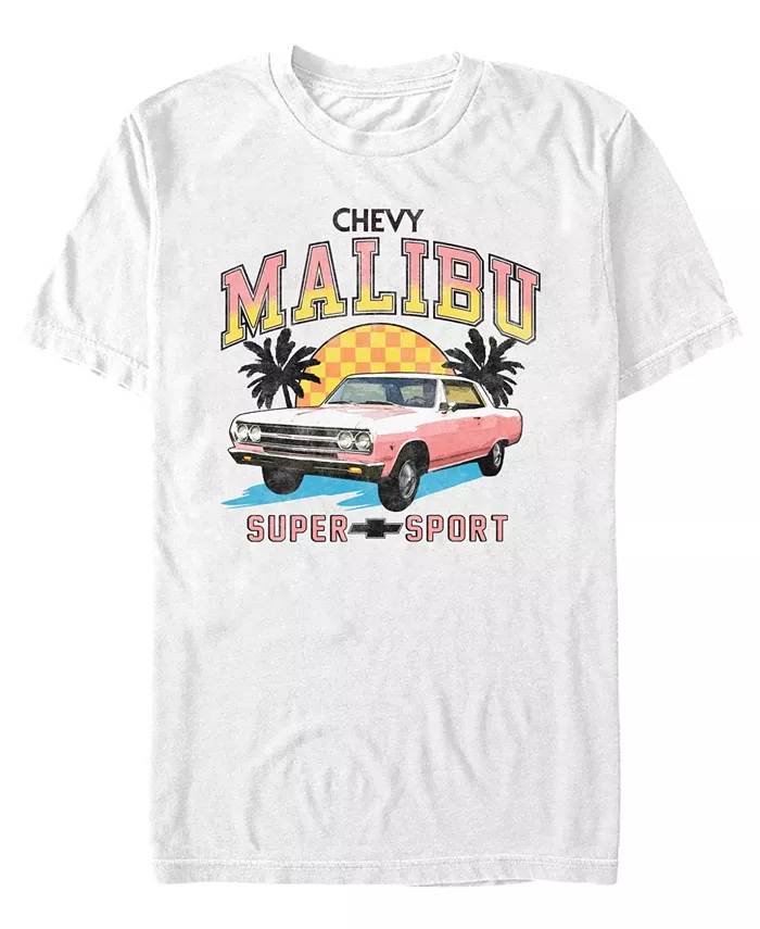 

Мужская футболка General Motors с круглым вырезом Fifth Sun, белый