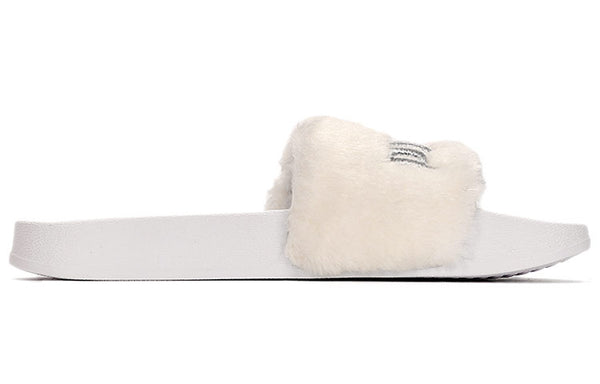 Тапочки leadcat feather slide 'white' Puma, белый — фото 2