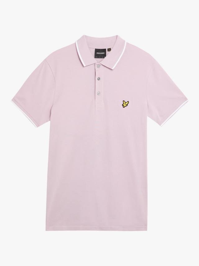

Обычная поло с контрастными деталями Lyle & Scott, Iris/White