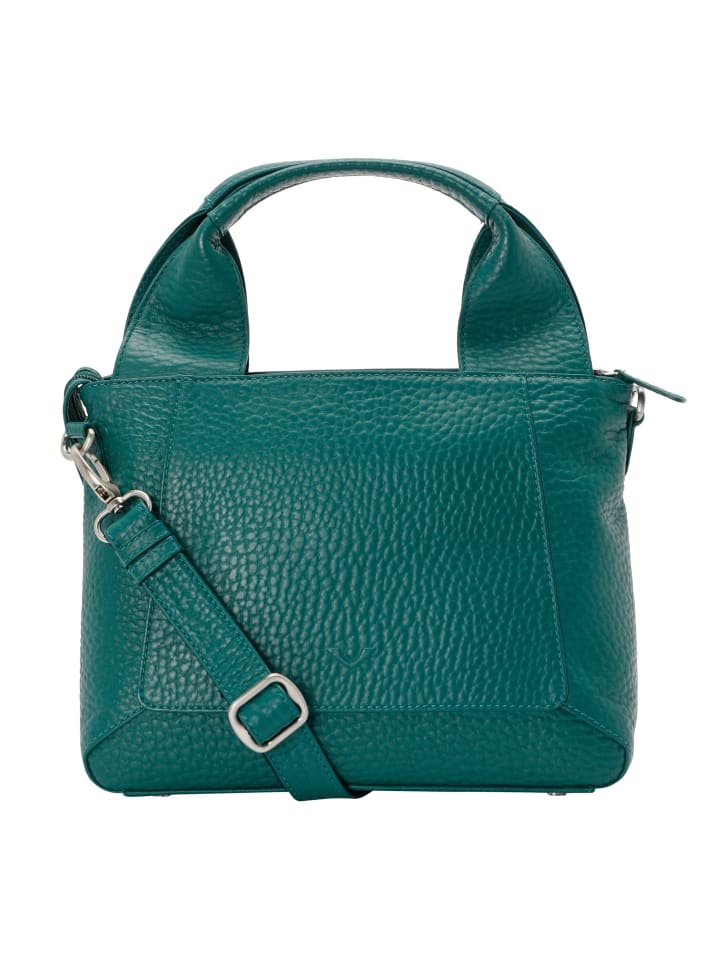 

Сумка VLD VOi Leather Design Hirsch Floris Handtasche Leder 26 cm, цвет smaragd