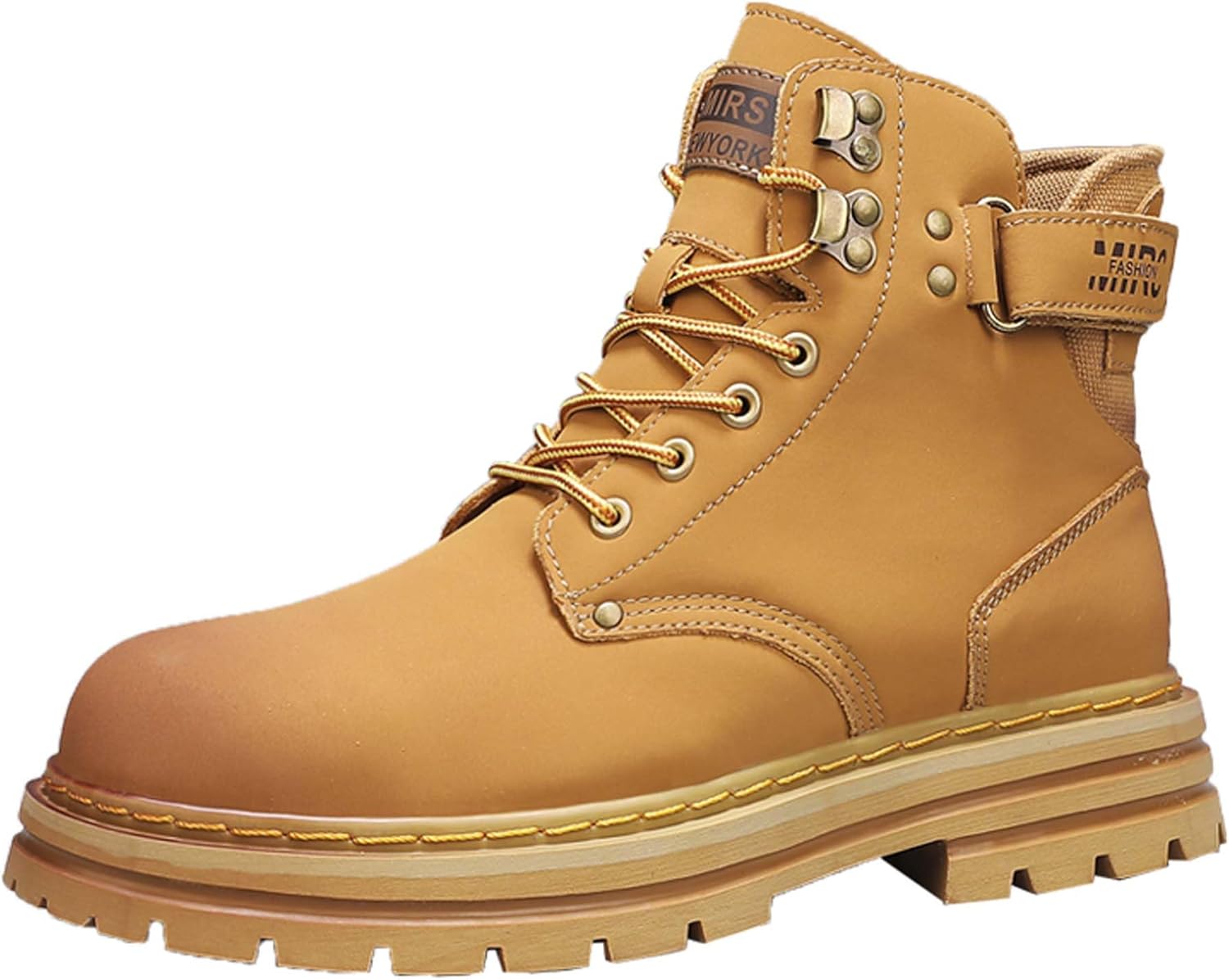 

Мужские тактические ботинки средней высоты на щиколотку, прочные, противоскользящие, оксфорд, для мотоцикла и городских поездок, черные Wurmiuhd