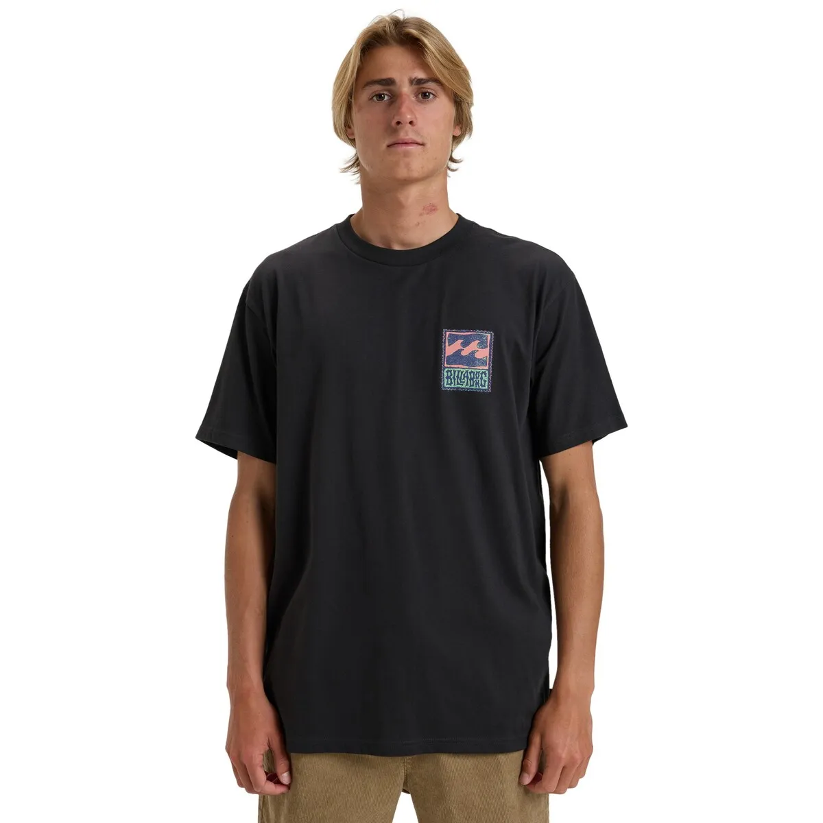 

Мужская футболка с маркой Billabong, чёрный