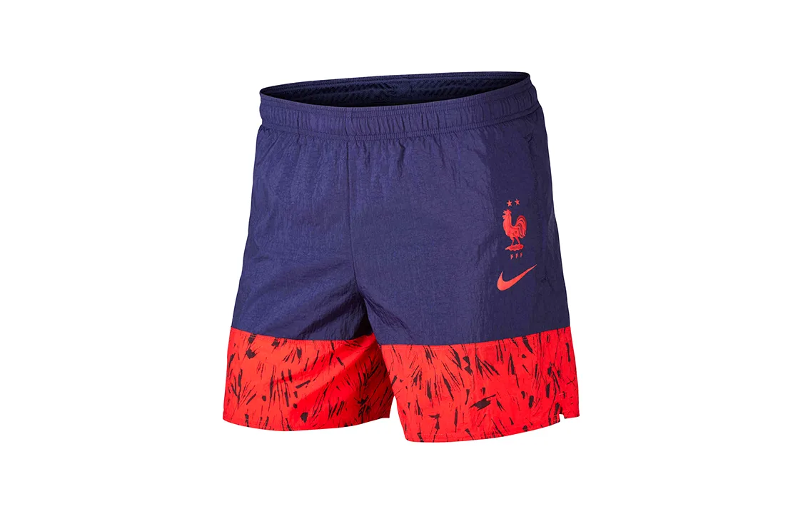 Nike Повседневные шорты мужские синие красные разноцветные умеренные
