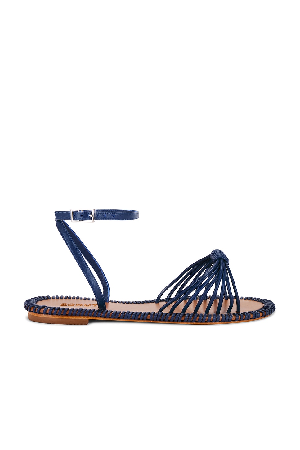 Босоножки Livia на плоской подошве Schutz, infinite blue