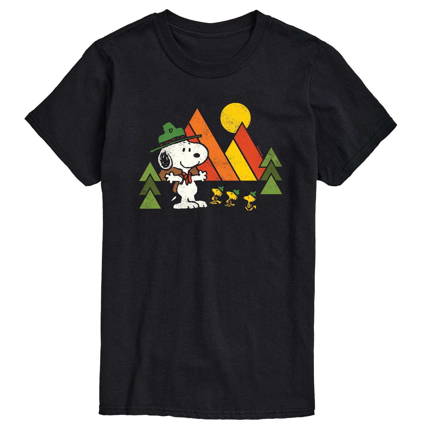 

Мужская футболка Peanuts Retro Trailblazers Licensed Character