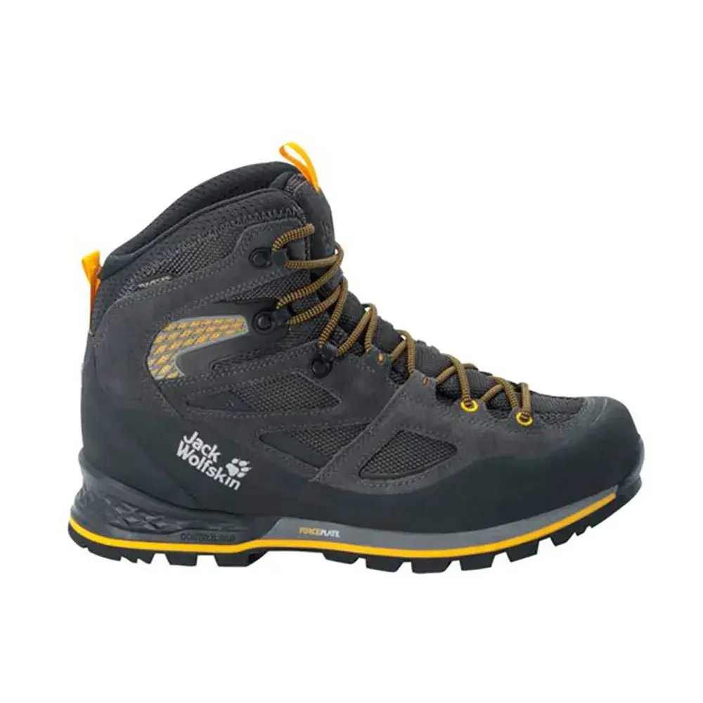 

Треккинговые ботинки Jack Wolfskin Force Crest Texapore Mid, черный