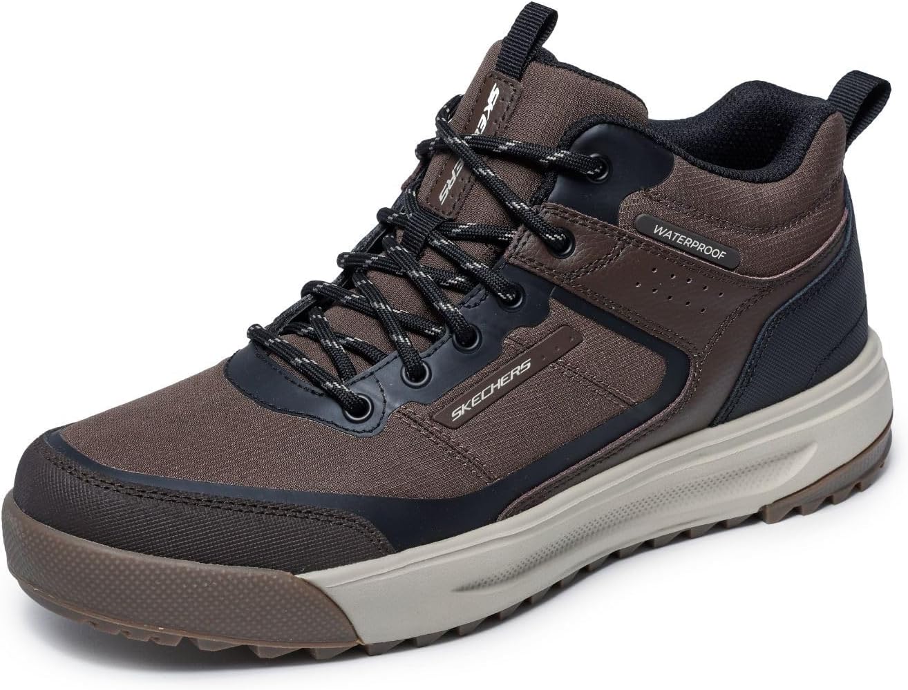 Мужские кроссовки Skechers Urban Street Hiker, коричневый — фото 3