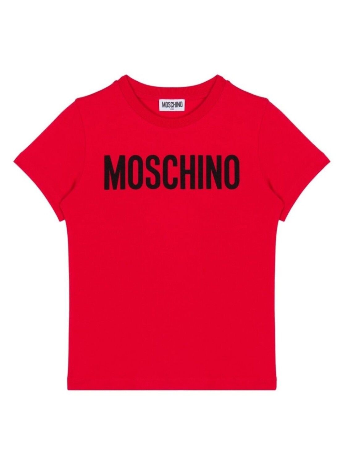 

Moschino Kids футболка с логотипом, красный