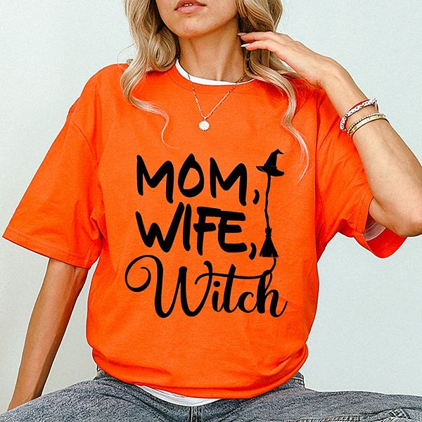 

Футболка с коротким рукавом Mom wife witch Simply Sage Market, Orange, Зеленый, Футболка с коротким рукавом Mom wife witch Simply Sage Market, Orange