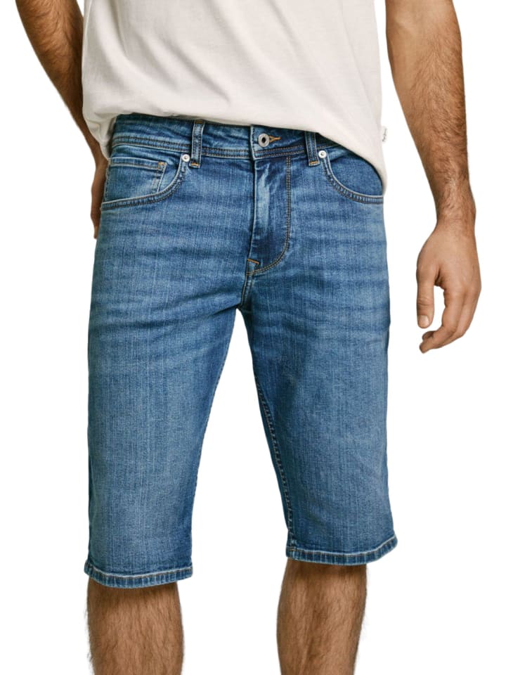 

Тканевые шорты Pepe Jeans, синий