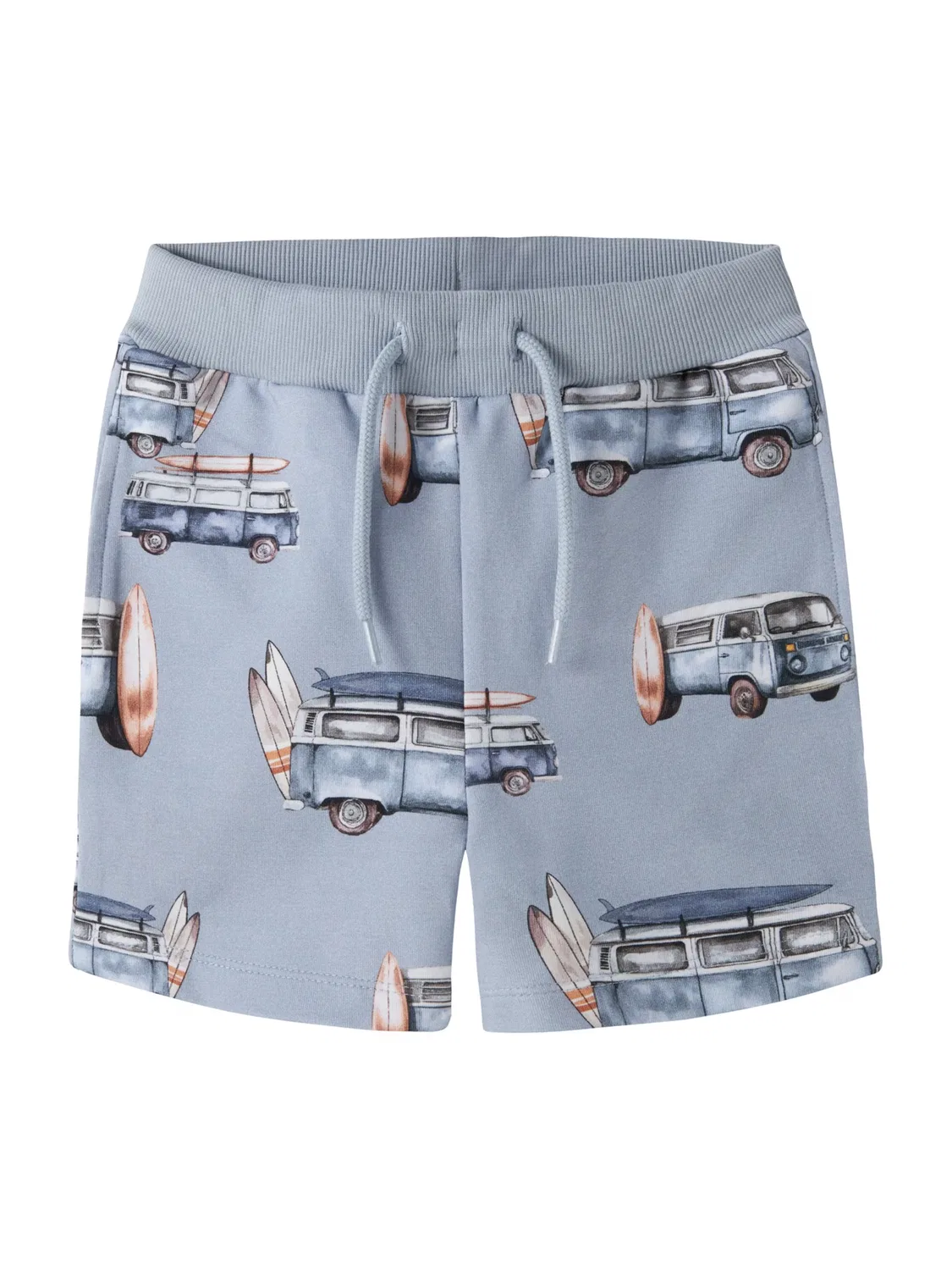 Шорты Name It Regular Pants NMMJAXON синего и пыльно-голубого цвета